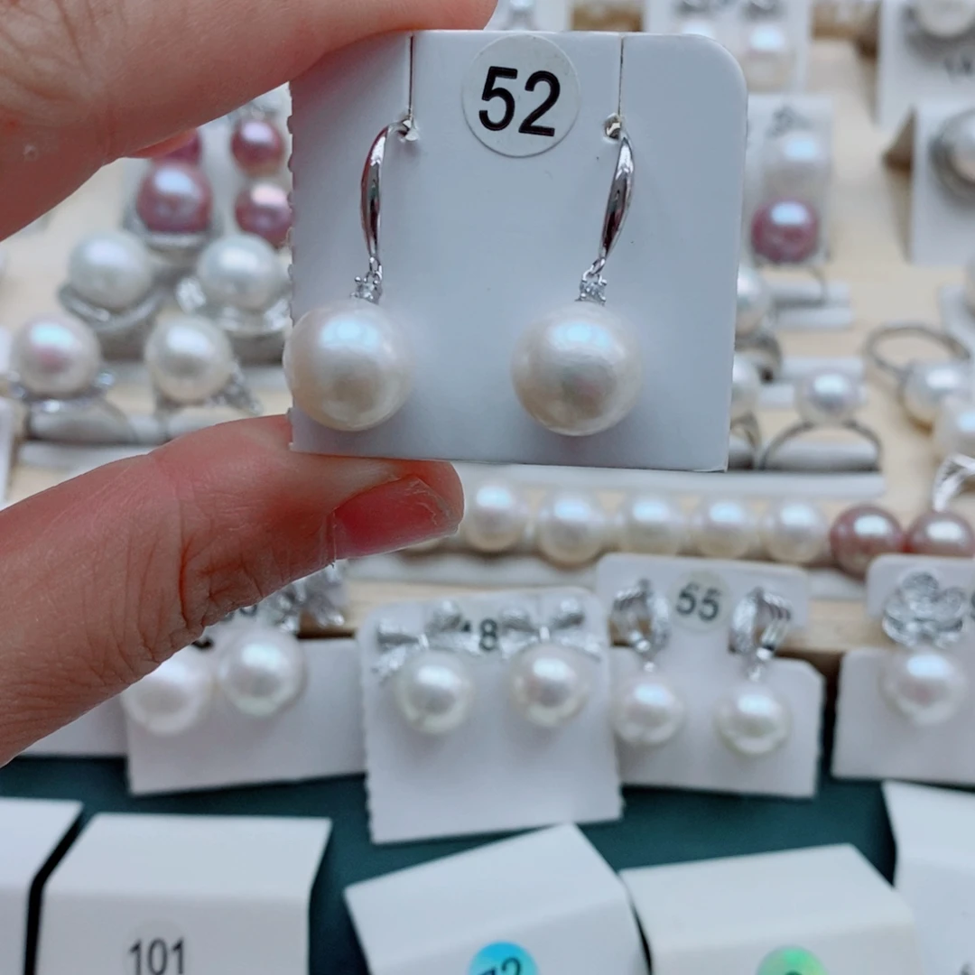 吊坠(赠链)银S925镶嵌淡水珍珠