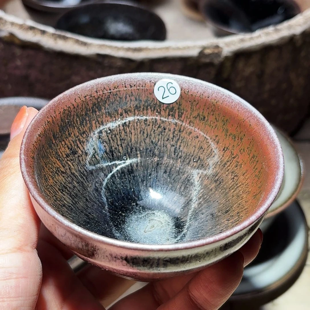茶盏义兴龙窑建盏26微瑕