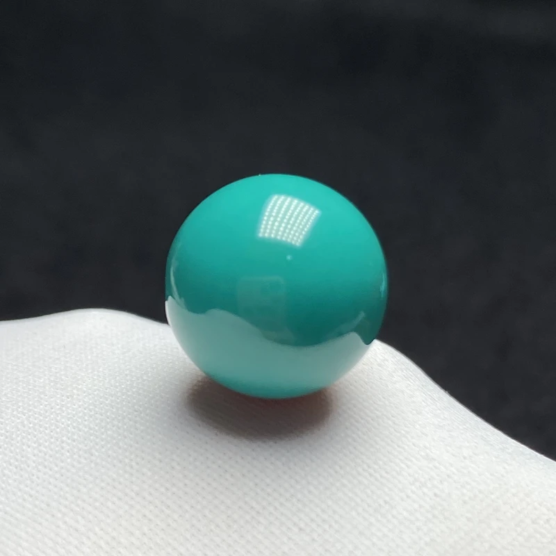 精品瓷高油绿地狱色系12mm圆珠单珠散珠隔配珠手串项链diy配饰件