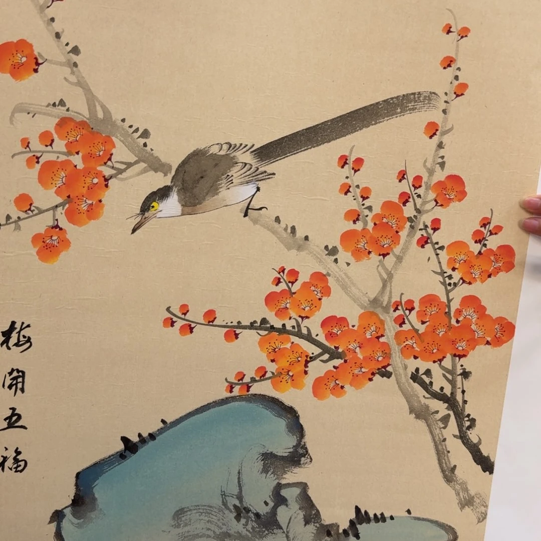 国画国画作品山水花鸟纯手绘