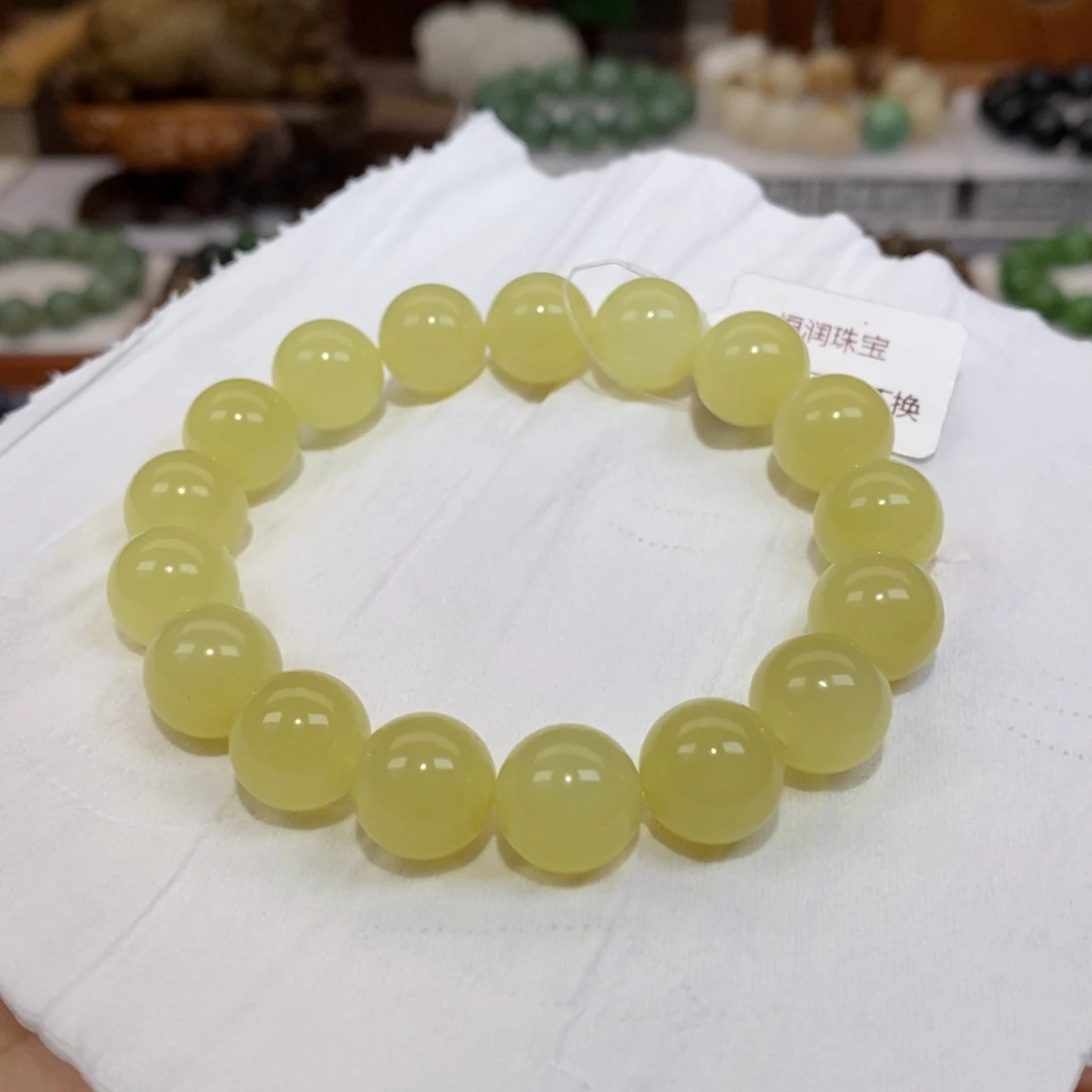 和田玉手串未镶嵌A**n