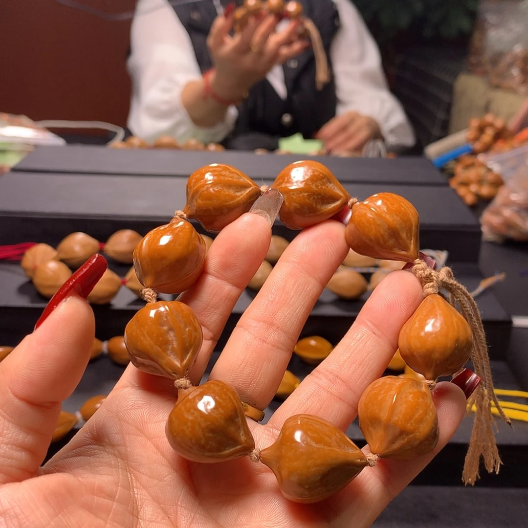 橄榄核手串/手链?*新三花手串