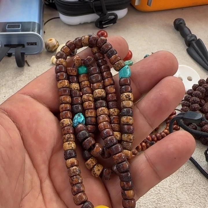 ?****桑杰出品小元素配饰星月菩提念珠