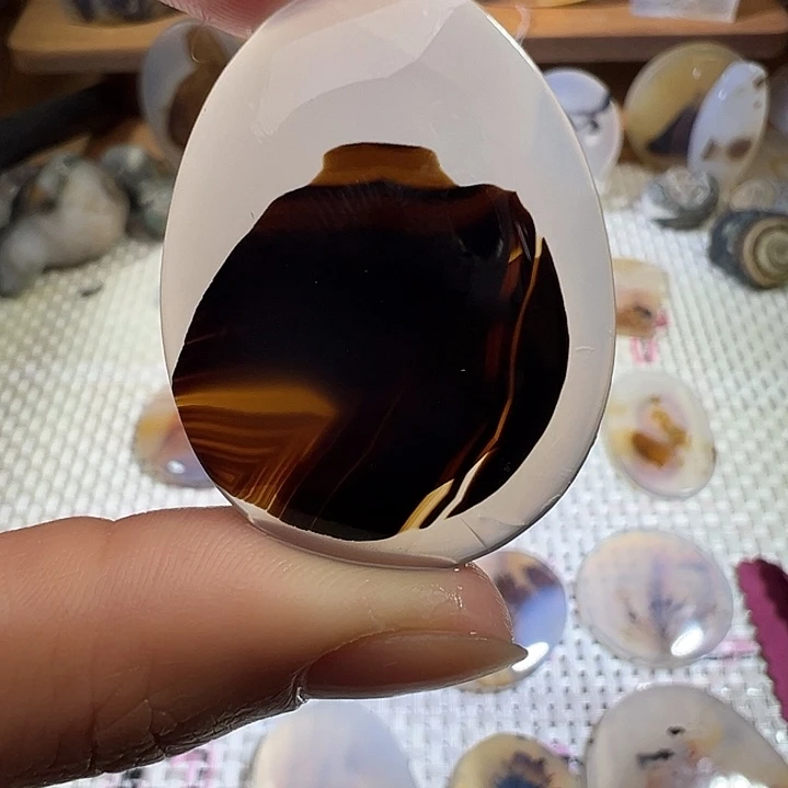 玛瑙/玉髓未镶嵌颈饰