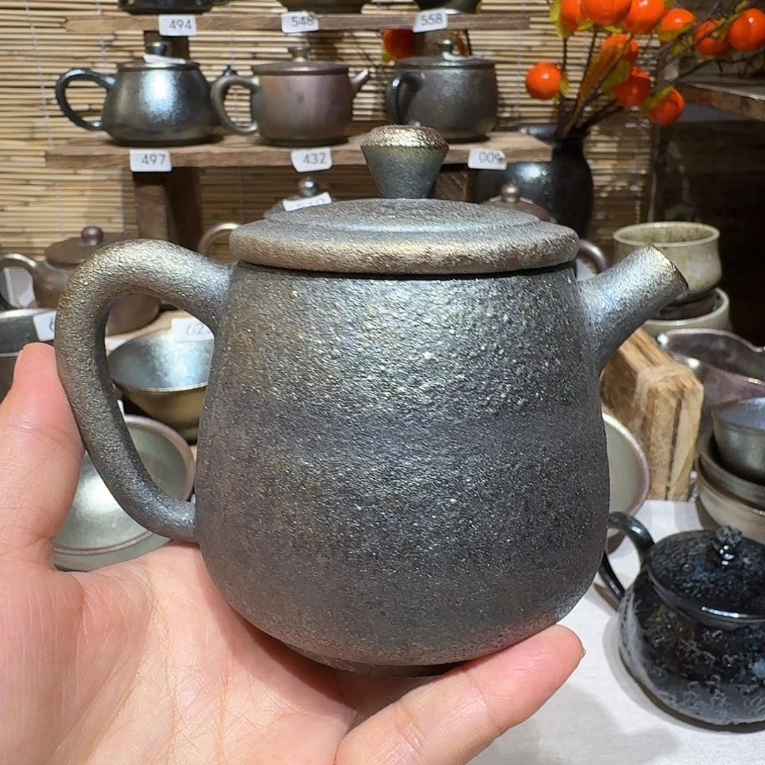 f***g壶建水紫陶紫泥柴烧壶