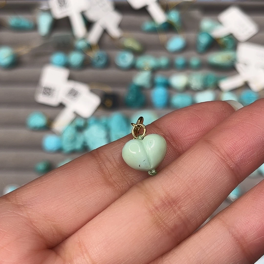 绿松石未镶嵌配饰