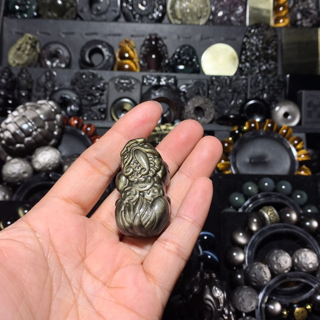 用***3黑曜岩未镶嵌珠宝奇石