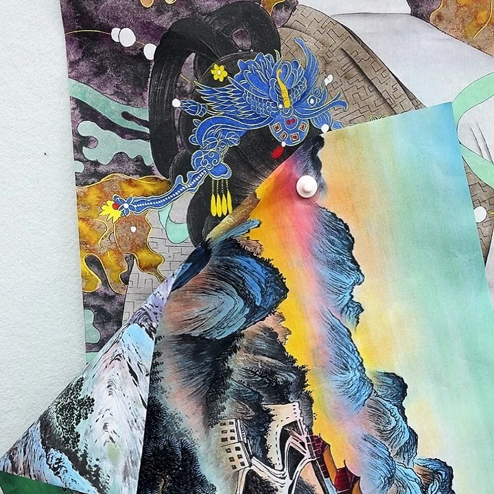 鲁岳艺术美术作品1