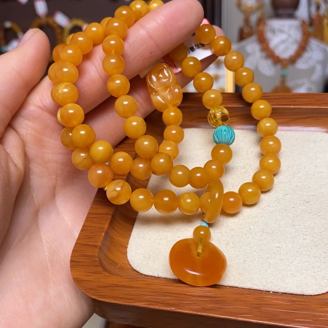 【闪购商品】手链蜜蜡未镶嵌手串