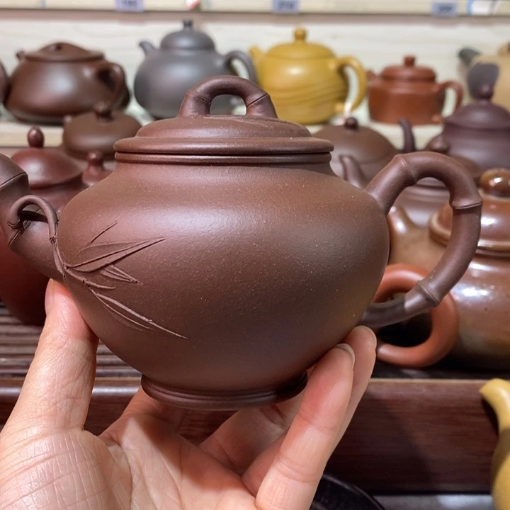 茶壶紫砂微瑕处理一把