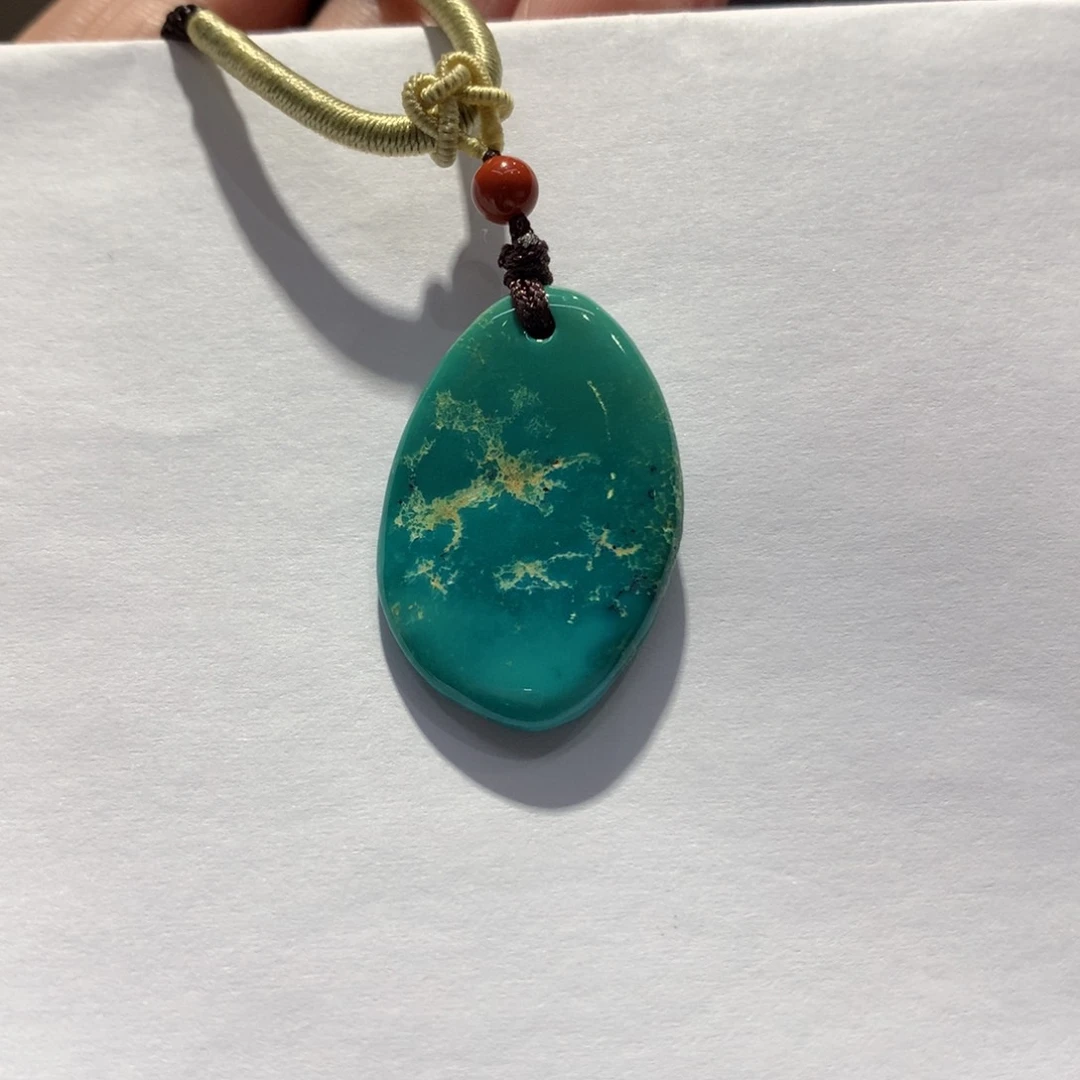 未镶嵌绿松石吊坠