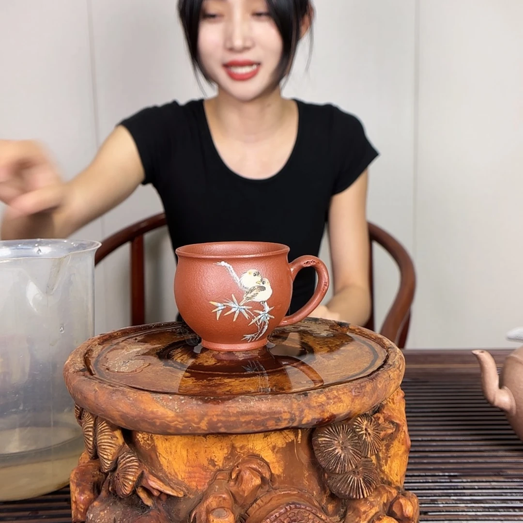 茶壶紫砂一壶李紫砂