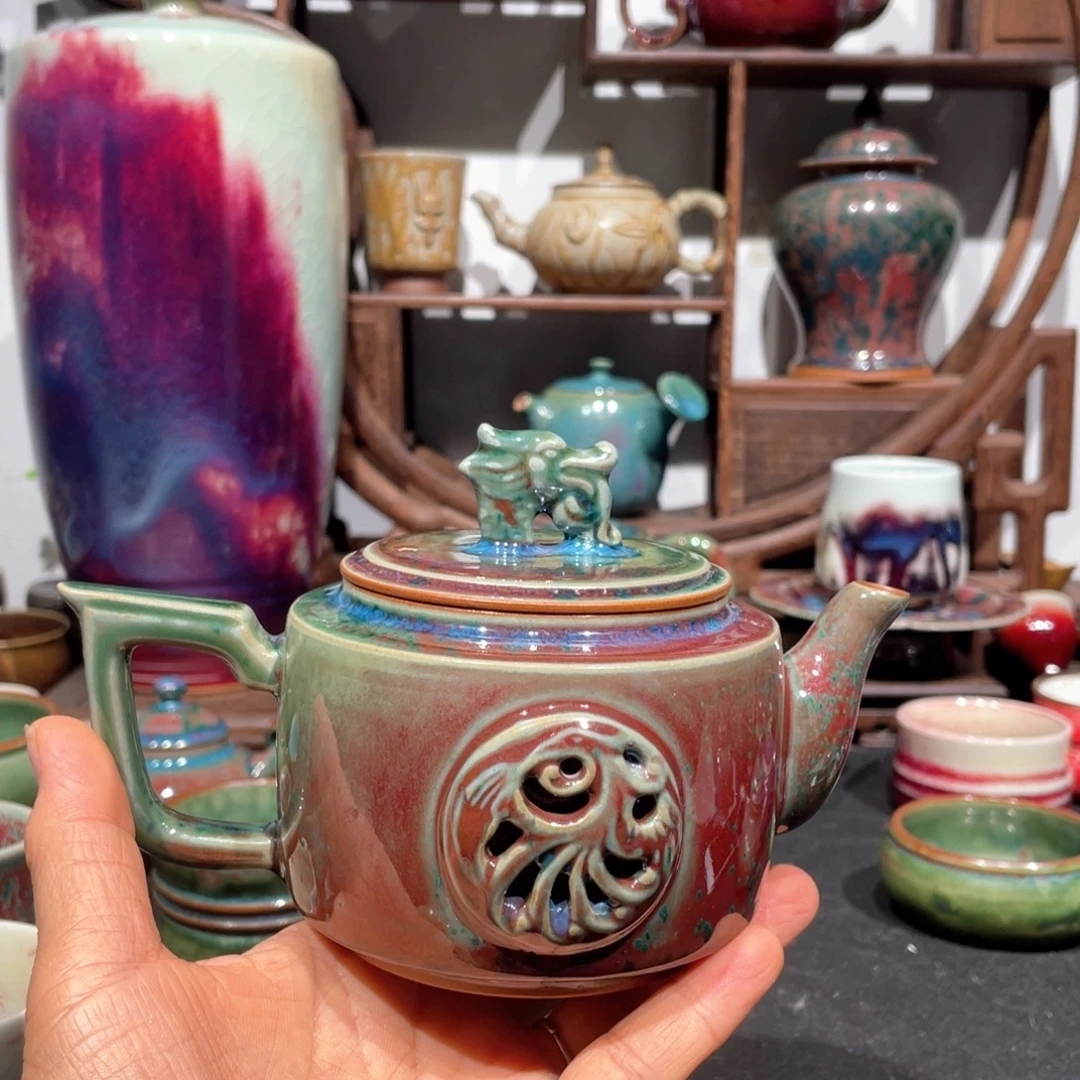 中国神后钧瓷茶器
