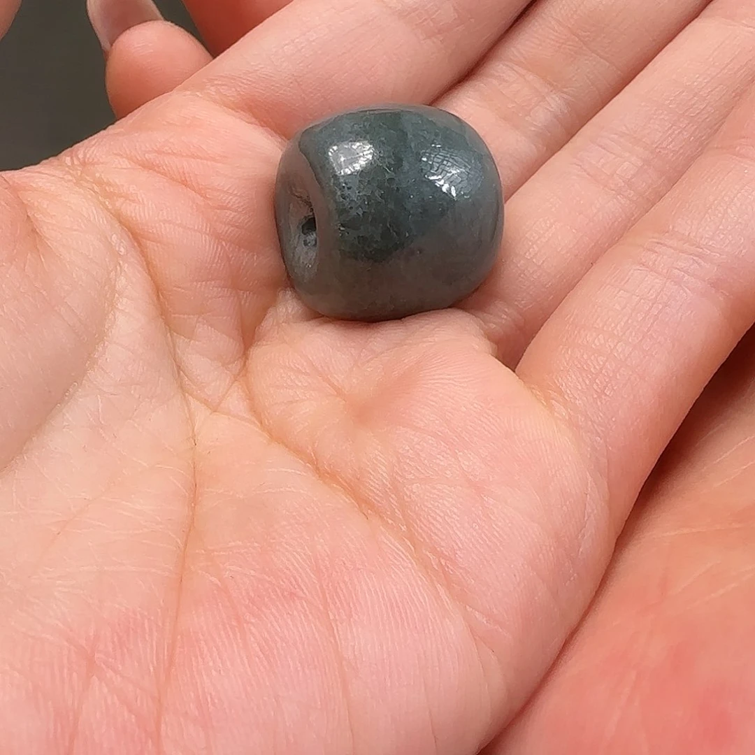 和田玉珠子未镶嵌姜*好