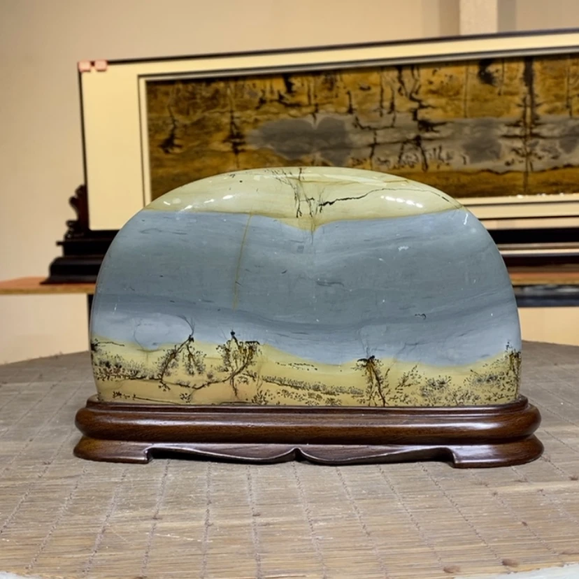 【闪购商品】广西国画石草花石