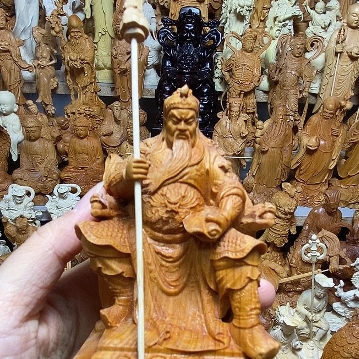 柏木（崖柏）关公 微瑕