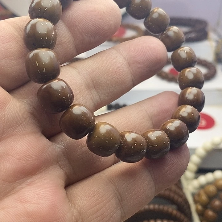 紫金鼠手串半实心紫金鼠手串