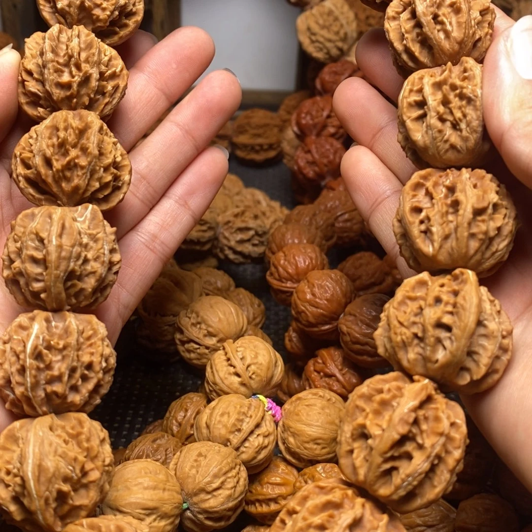 手串文玩核桃麻花八棱手持