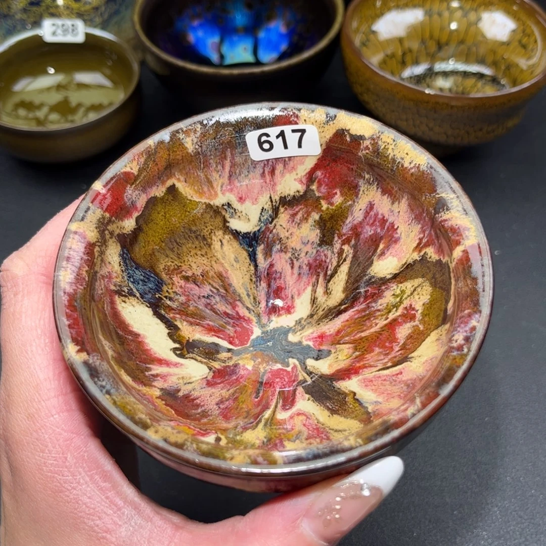 炎***生茶盏617 建盏单盏太好看了吧……