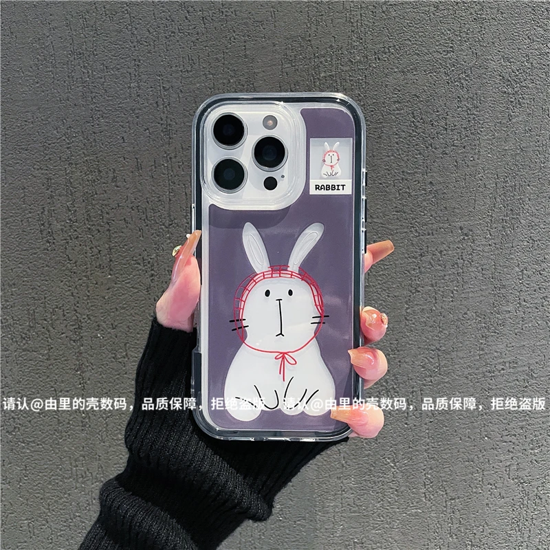 三合一炫彩适用苹果iPhone17/华为荣耀/OPPO/VIVO/小米手机壳爆款