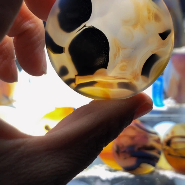 合金玛瑙/玉髓珠宝奇石127