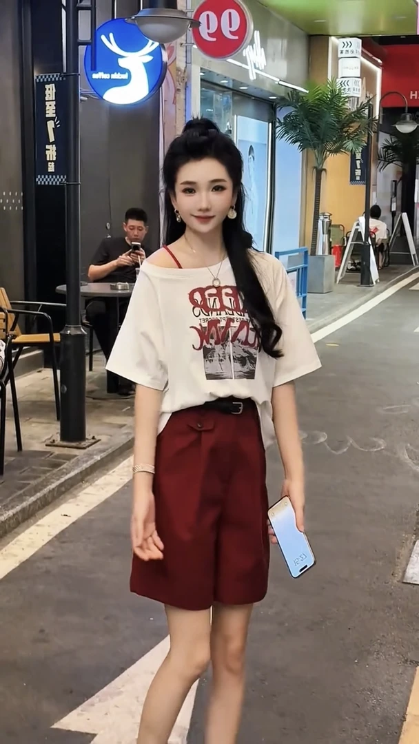 短裤女夏季薄款2025新款高腰显瘦宽松阔腿裤子夏款