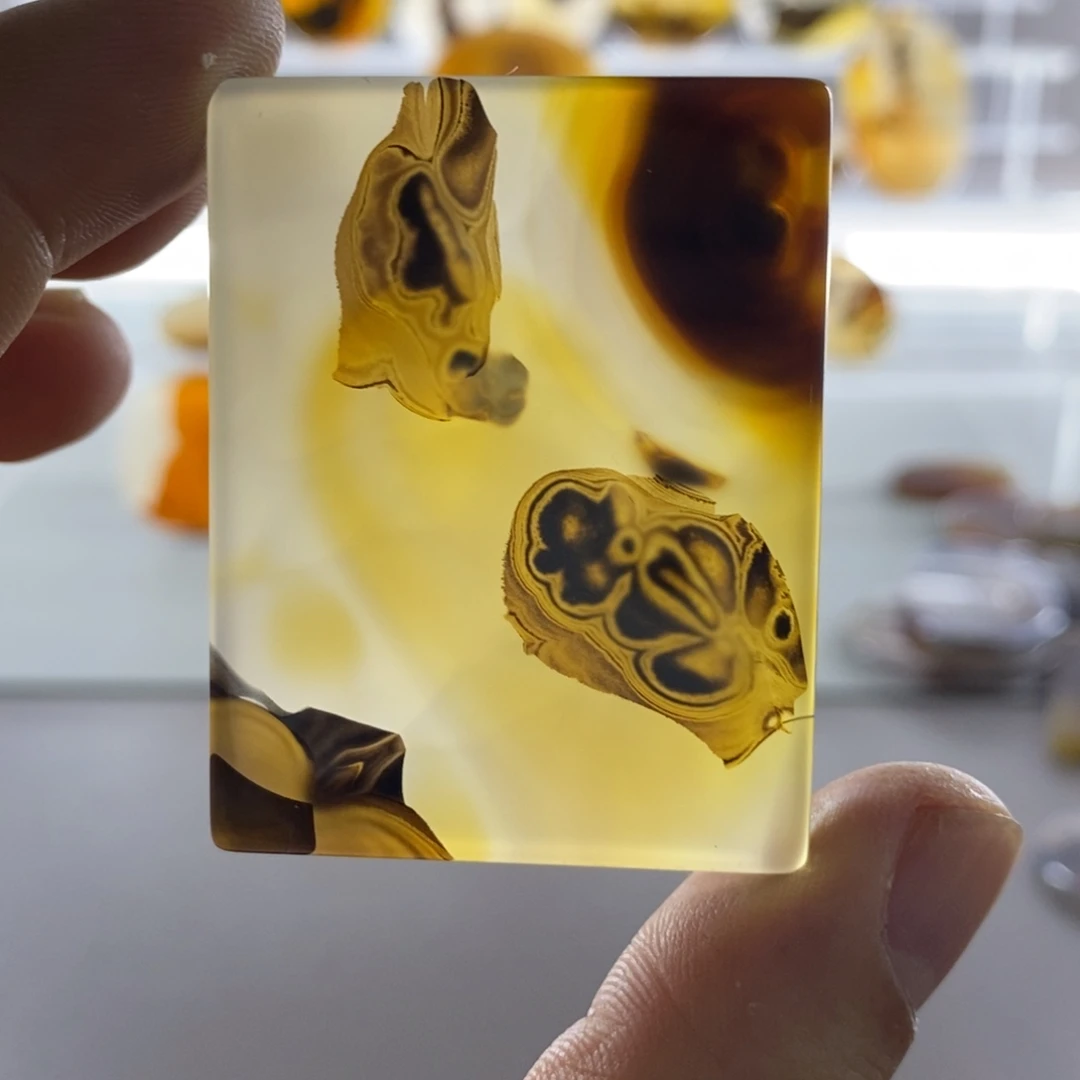 玛瑙/玉髓合金颈饰
