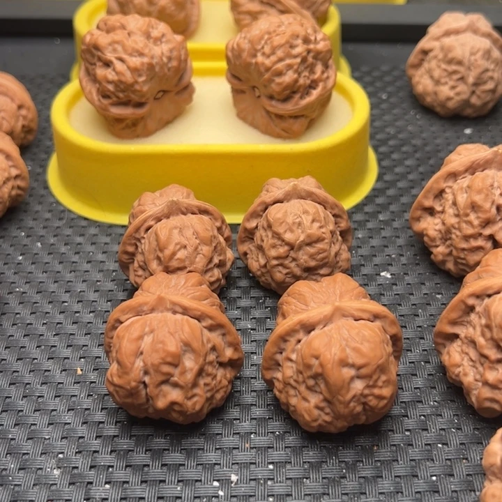 核桃文玩核桃花和苹果