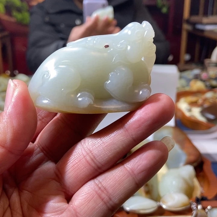 和田玉挂件未镶嵌用****1