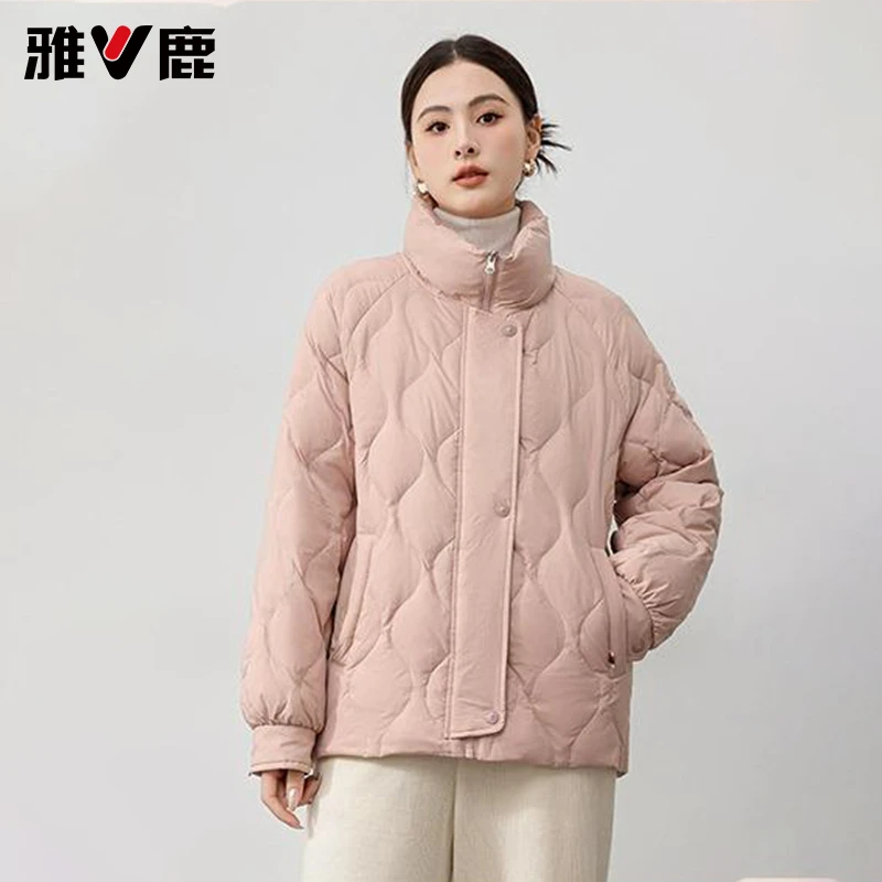 【雅鹿】新款羽绒服小个子短款羽绒外套YH701Z01060