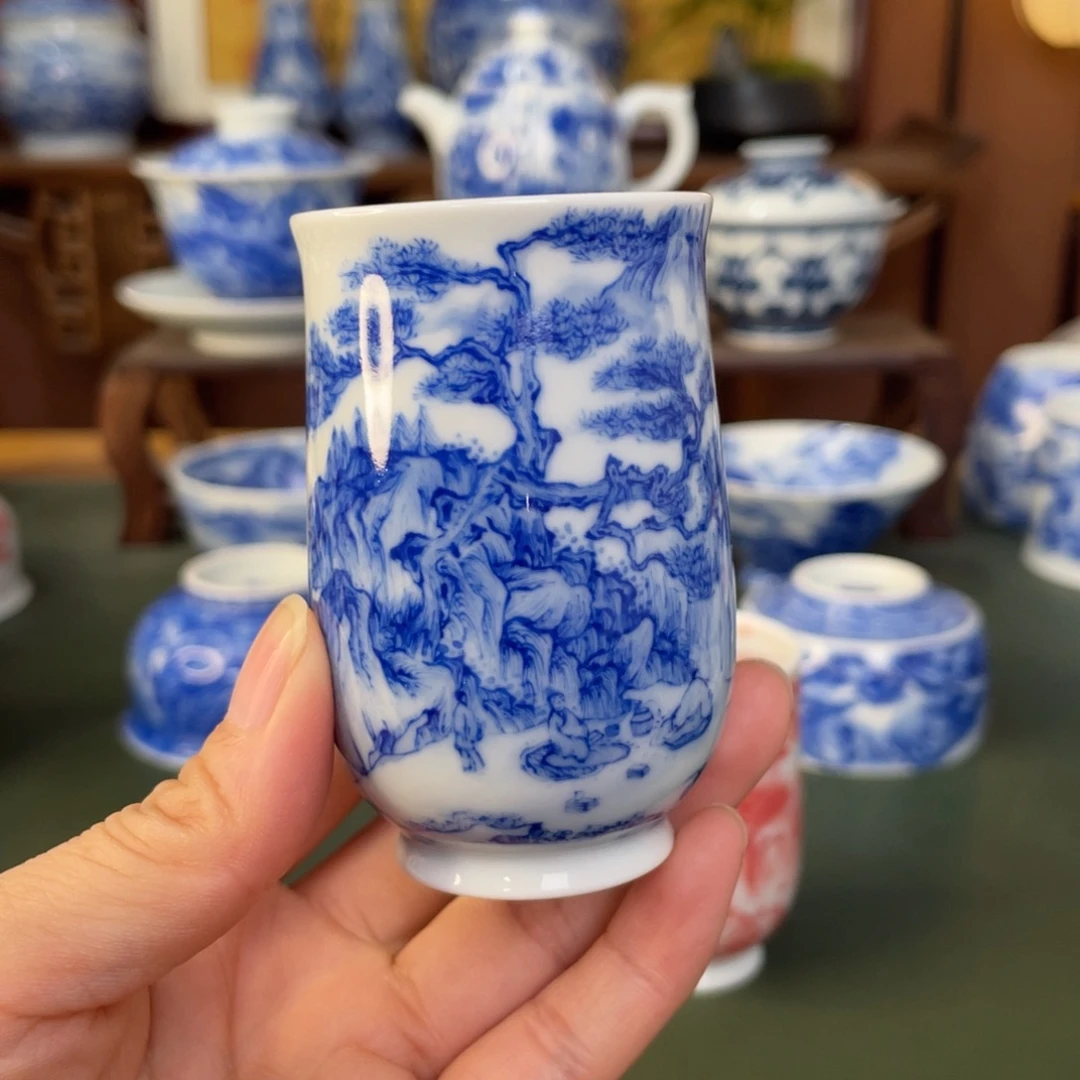 杯景德镇陶瓷手工手绘