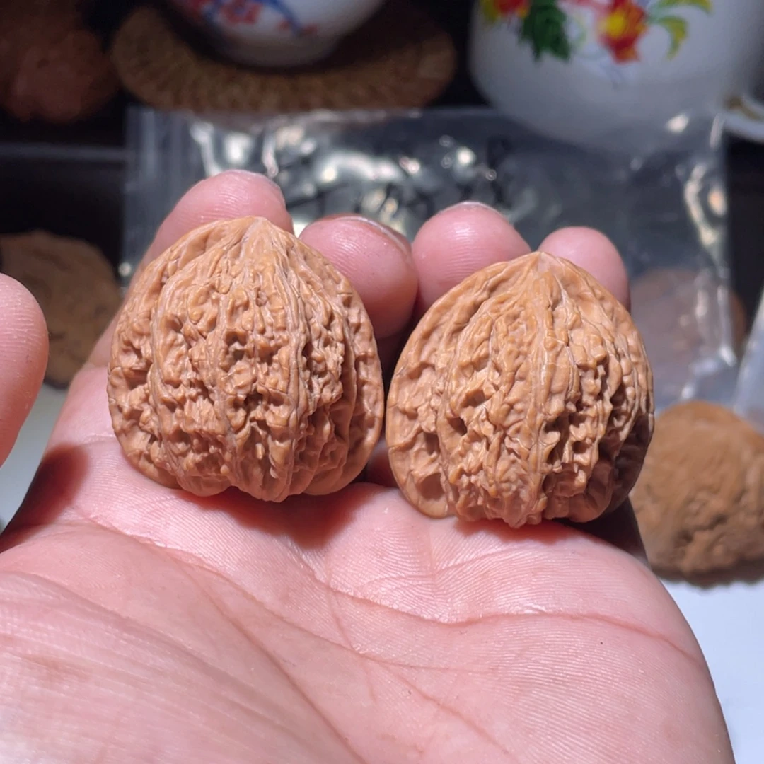 文玩核桃吊坠36全品 密纹