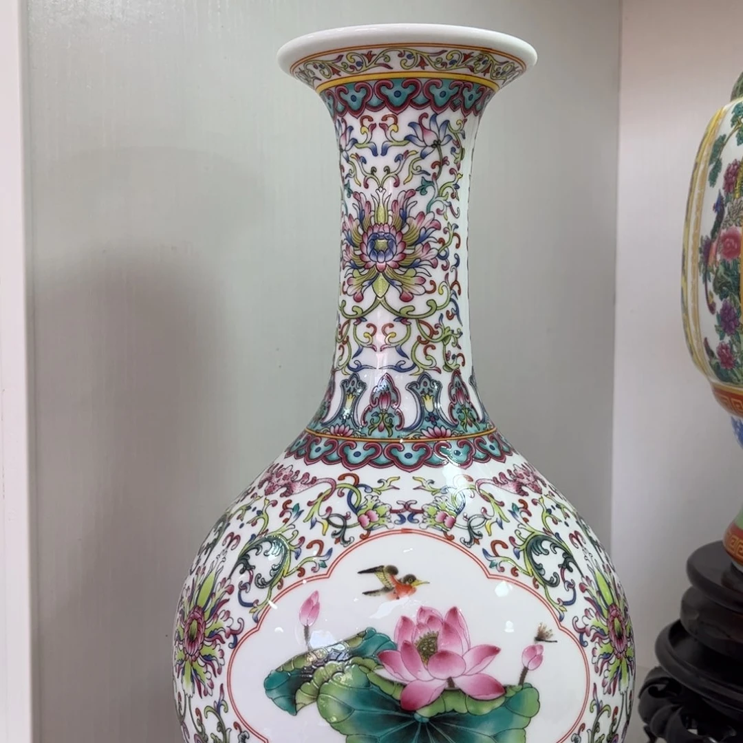 景德镇陶瓷花瓶摆件