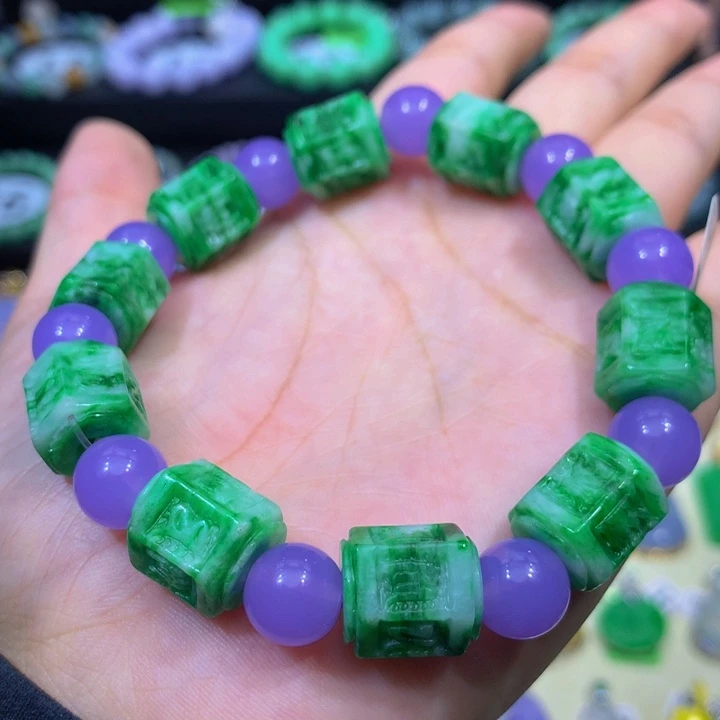 翡翠未镶嵌手链翡翠