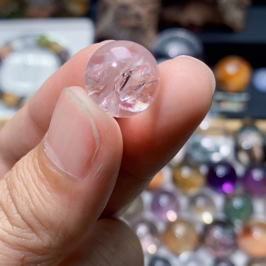 水晶颈饰未镶嵌胖*圆球