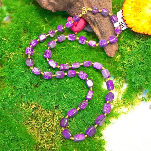 舒俱来2070帝王紫方糖项链