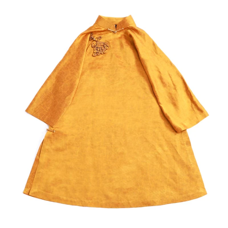 「金梧凤」乐锦坊复古国风手工原创设计感汉服日常百搭上衣春夏必备