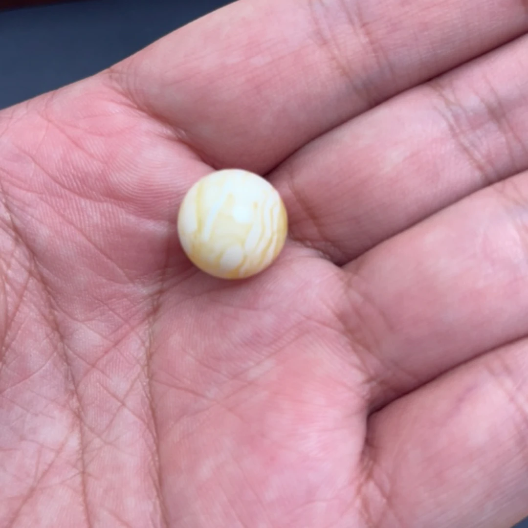 13.5虎皮圆珠细纹油漆白