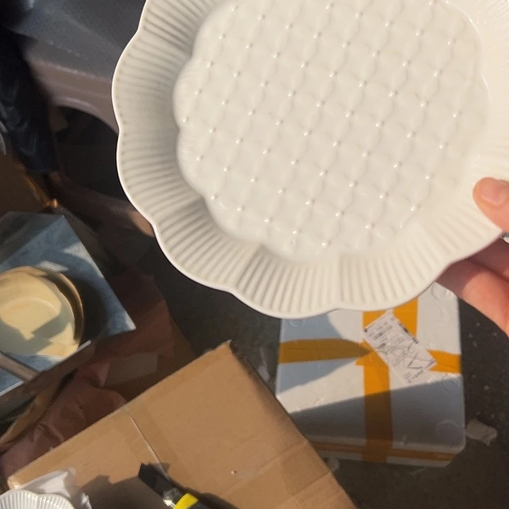 陶默认瑕疵商品纳凉2盘子