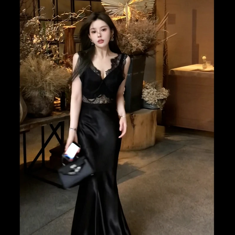 大璐●【米兰往事】蕾丝气质女士夏季法式连衣裙DLC5LYQ1566