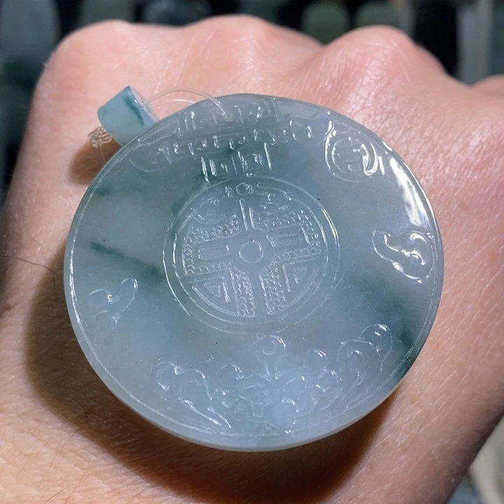 翡翠未镶嵌颈饰天然翡翠