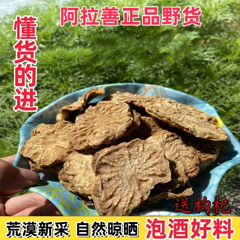 正宗阿拉善肉苁蓉根沙漠参农产品姜切片男人泡酒料天然姜原料老姜
