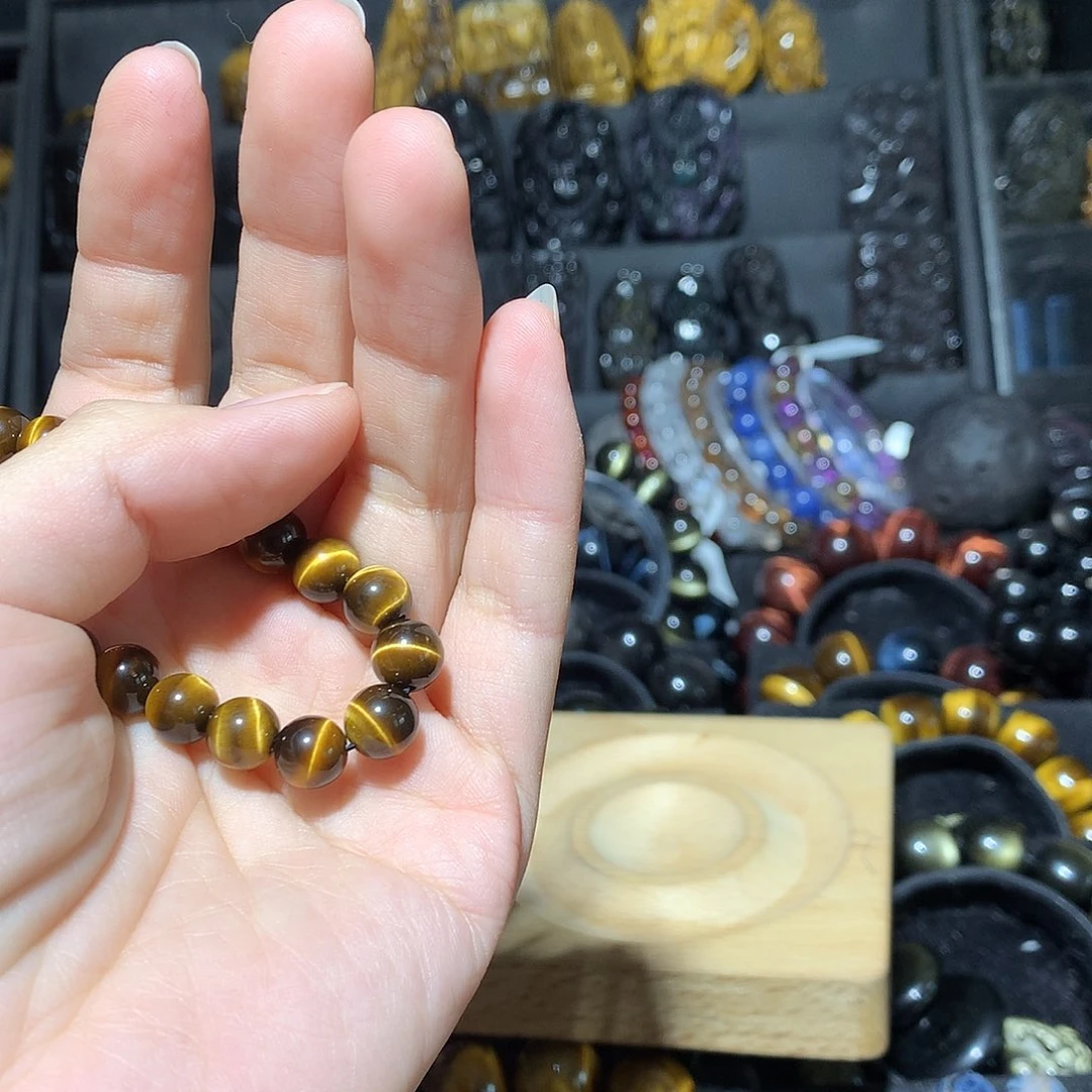 黑曜岩手链未镶嵌叮***?