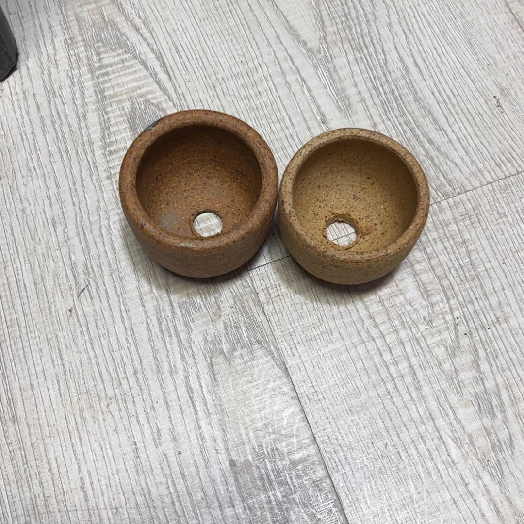 桃****泥塑古镇炻陶花盆