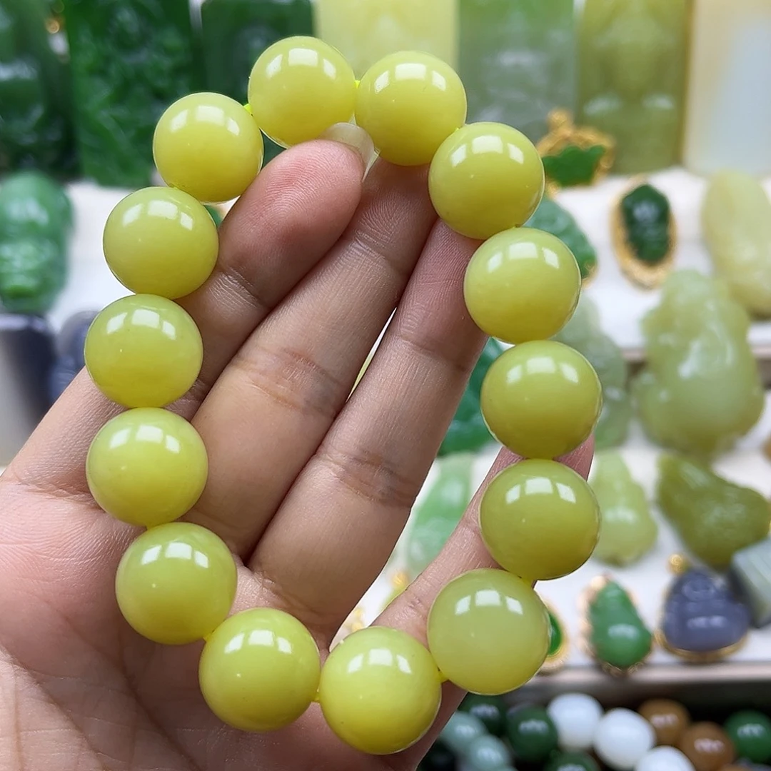 手串未镶嵌和田玉卡16