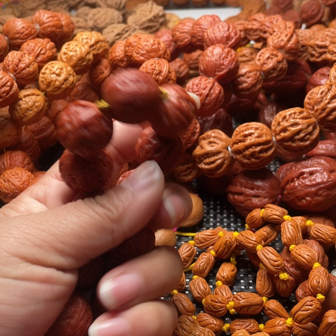 가***娜文玩核桃手串粗筋