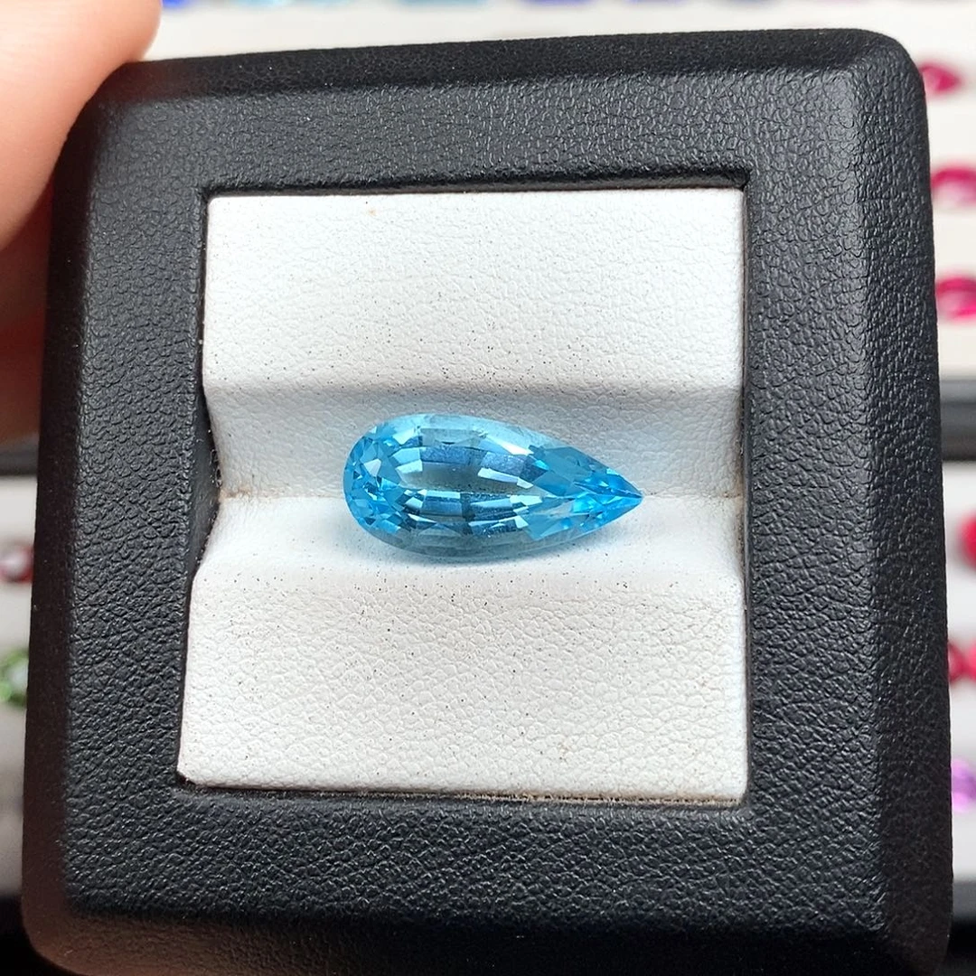 托帕石裸石8.1ct天然