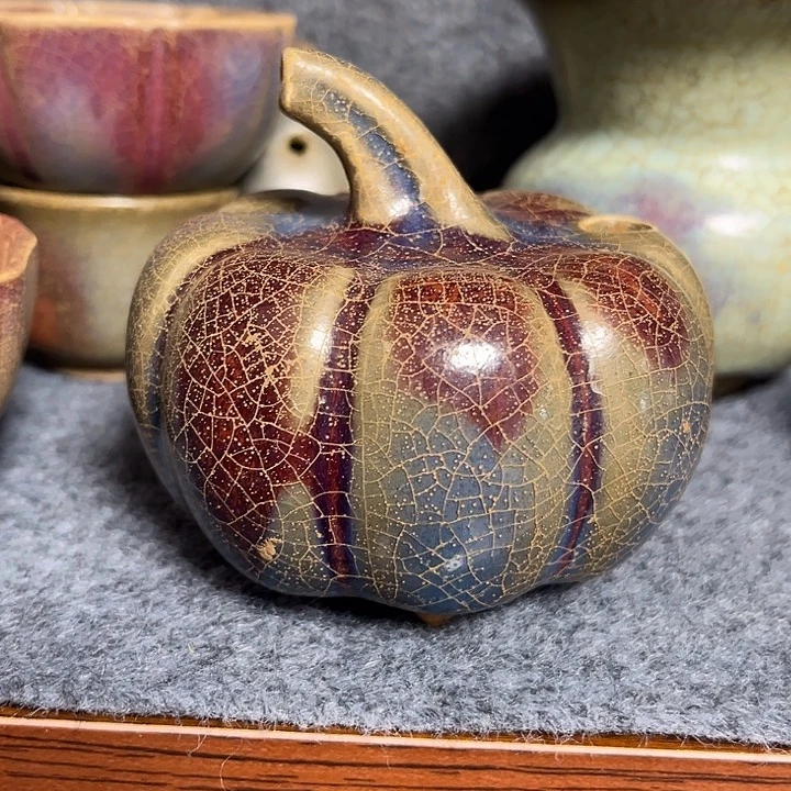 摆件时观品鉴 K门老窑瓷