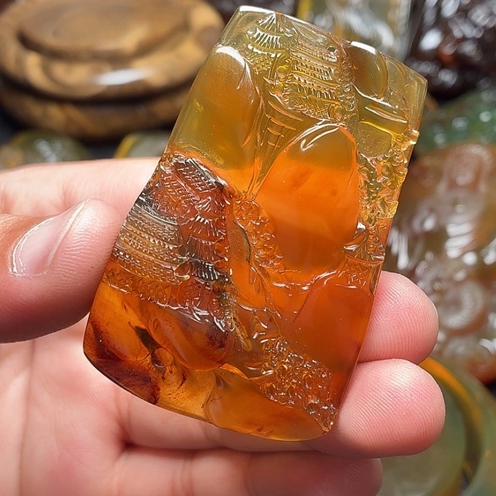 琥珀未镶嵌裸石64