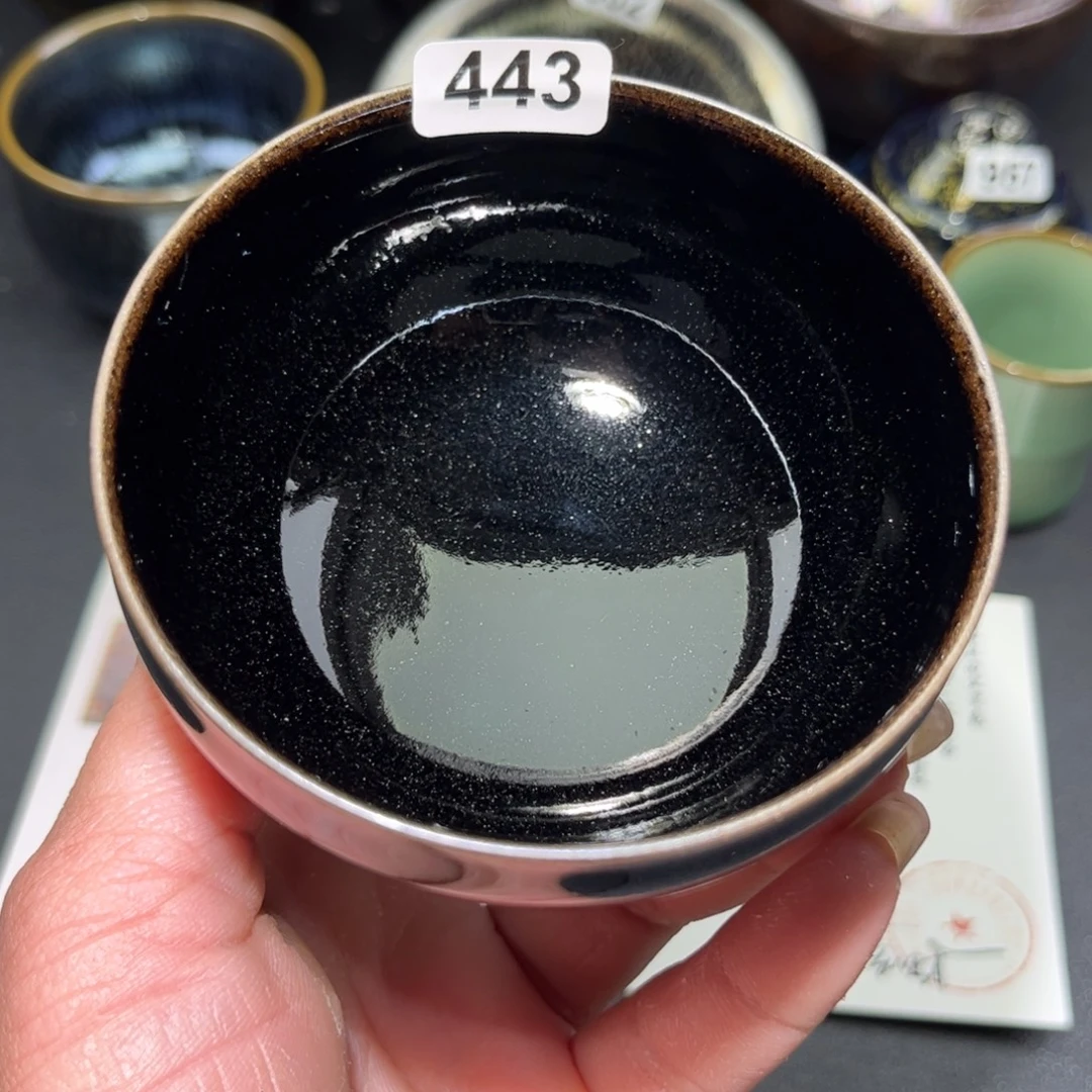 茶盏443 建盏单盏放大漏…………